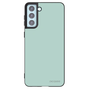 Picasee Samsung Galaxy S21+ 5G G996F Hülle - Schwarzes Silikon - Pastel Charm