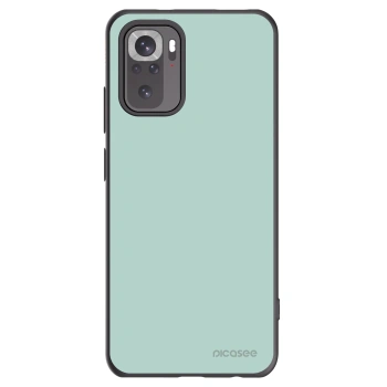 Picasee Xiaomi Redmi Note 10S Hülle - Schwarzes Silikon - Pastel Charm