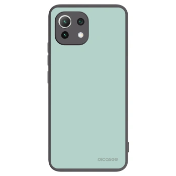 Picasee Xiaomi Mi 11 Lite Hülle - Schwarzes Silikon - Pastel Charm