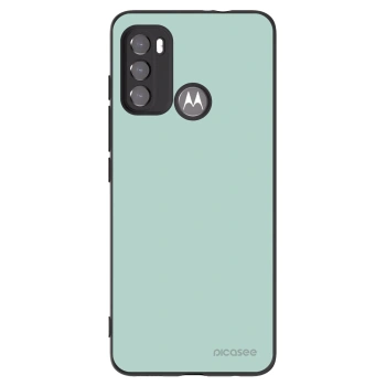 Picasee Motorola Moto G60 Hülle - Schwarzes Silikon - Pastel Charm