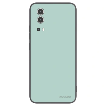 Picasee Vivo Y72 5G Hülle - Schwarzes Silikon - Pastel Charm