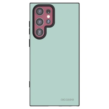 Picasee Samsung Galaxy S22 Ultra 5G Hülle - Schwarzes Silikon - Pastel Charm