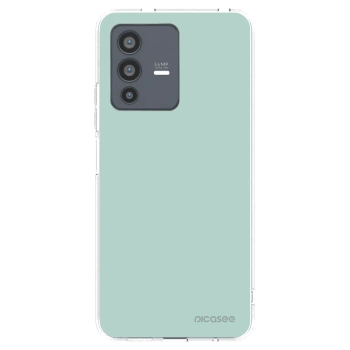 Picasee Vivo V23 5G Hülle - Transparentes Silikon - Pastel Charm