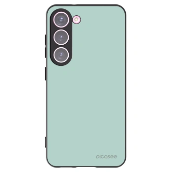 Picasee Samsung Galaxy S23 5G Hülle - Schwarzes Silikon - Pastel Charm