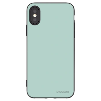 Picasee Apple iPhone X/XS Hülle - Schwarzes Silikon - Pastel Charm