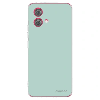 Picasee Motorola Moto G84 5G Hülle - Transparentes Silikon - Pastel Charm