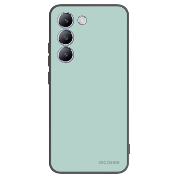 Picasee Vivo V40 SE 5G Hülle - Schwarzes Silikon - Pastel Charm