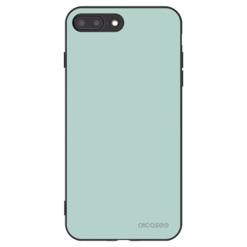 Picasee Apple iPhone 7 Plus Hülle - Schwarzes Silikon - Pastel Charm