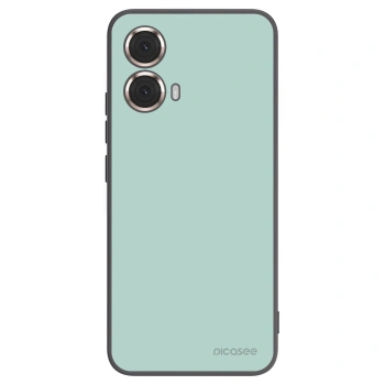 Picasee Motorola Moto G85 Hülle - Schwarzes Silikon - Pastel Charm