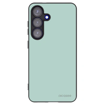 Picasee Samsung Galaxy S25 5G Hülle - Schwarzes Silikon - Pastel Charm