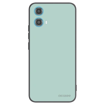 Picasee Motorola Moto G34 5G Hülle - Schwarzes Silikon - Pastel Charm
