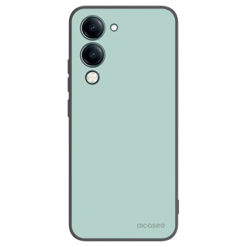 Picasee Vivo Y29s 5G Hülle - Schwarzes Silikon - Pastel Charm