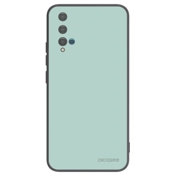 Picasee Huawei Nova 5T Hülle - Schwarzes Silikon - Pastel Charm