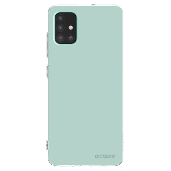 Picasee Samsung Galaxy A51 A515F Hülle - Transparentes Silikon - Pastel Charm