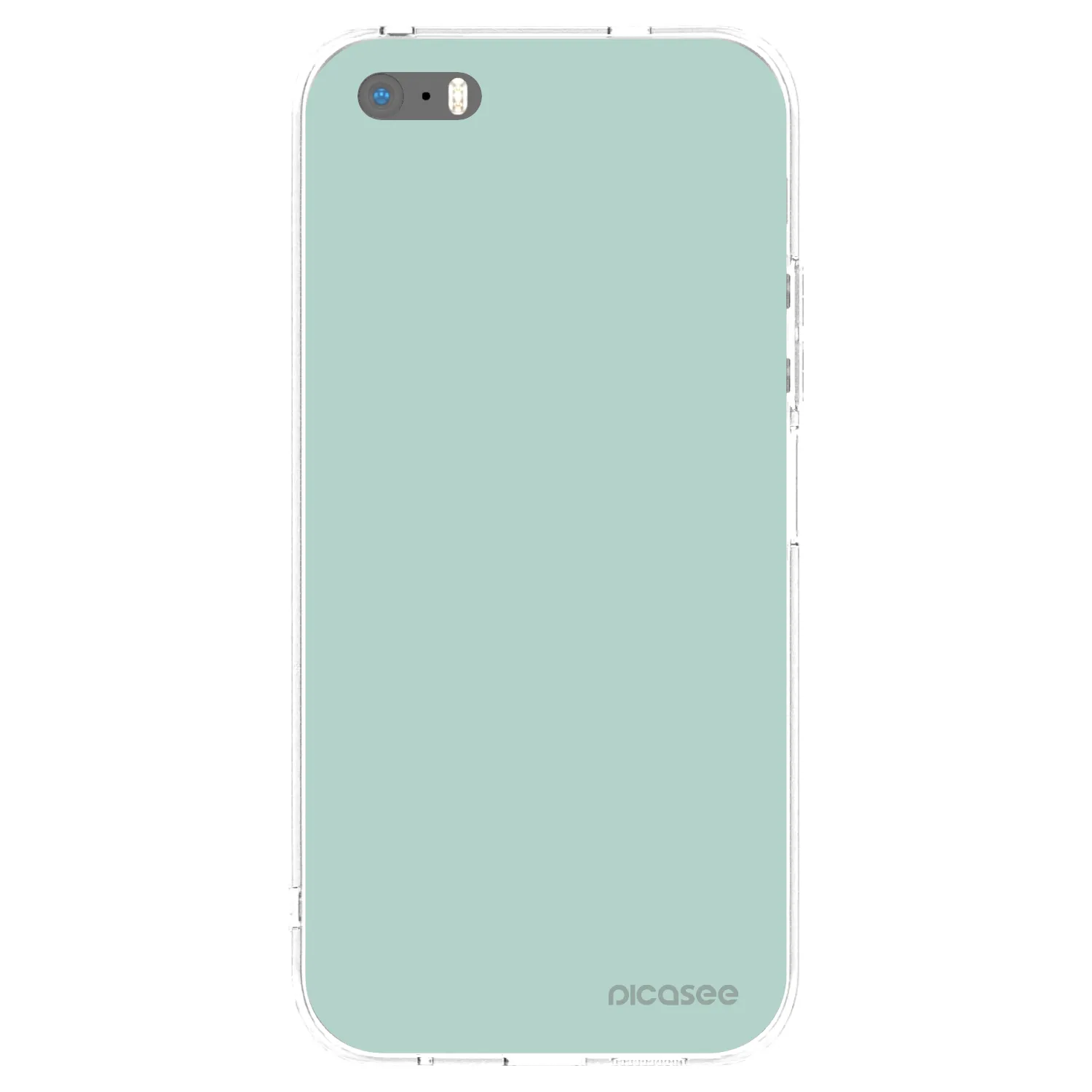Picasee Apple iPhone 5/5S/SE Hülle - Transparentes Silikon - Pastel Charm