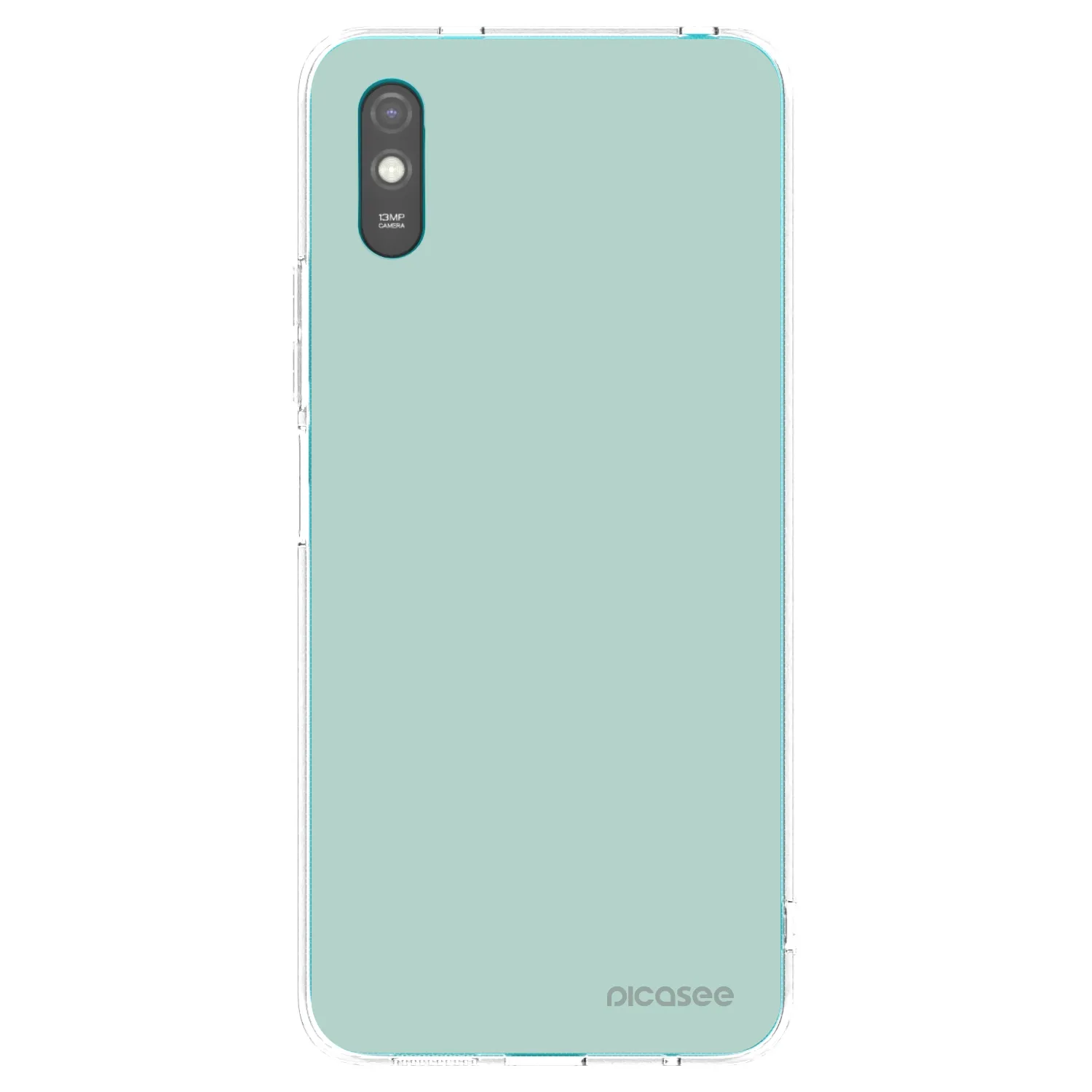 Picasee Xiaomi Redmi 9A Hülle - Transparentes Silikon - Pastel Charm