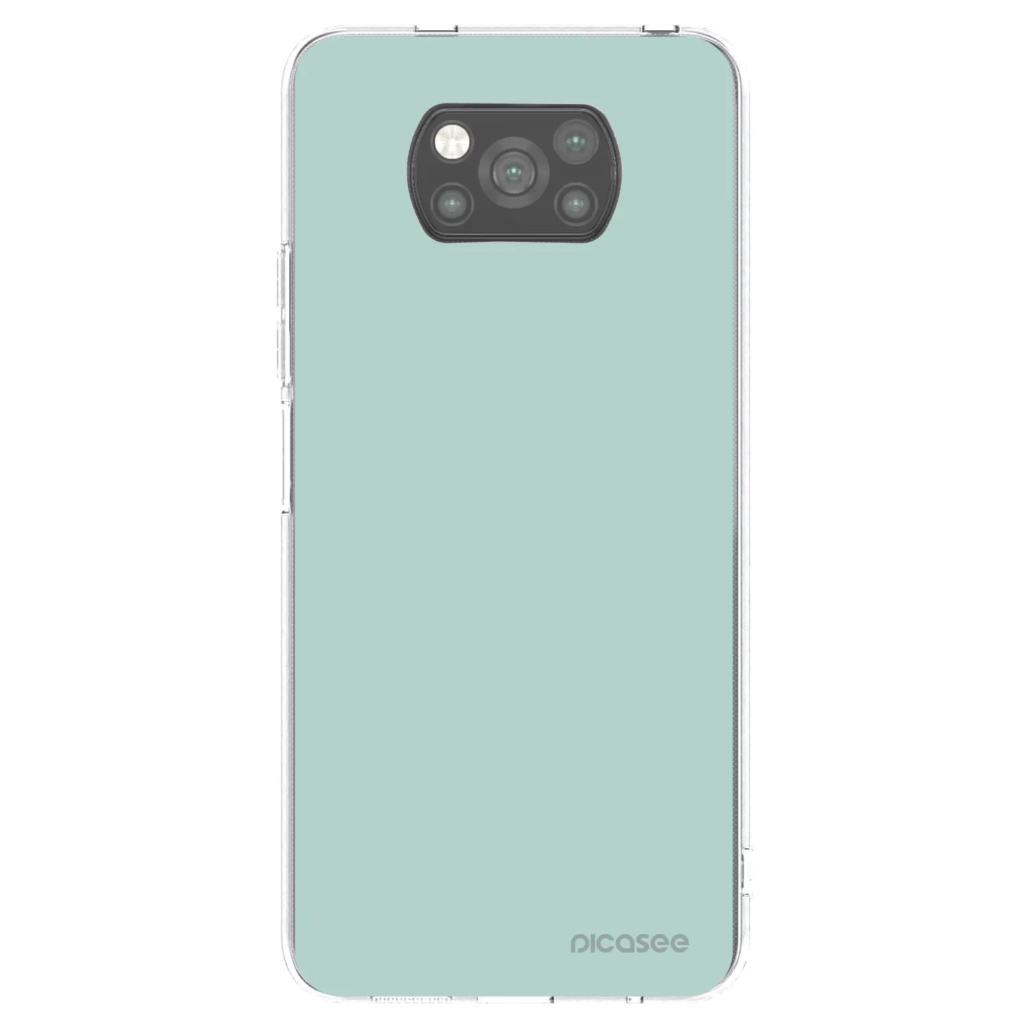 Picasee Xiaomi Poco X3 Hülle - Schwarzes Silikon - Pastel Charm