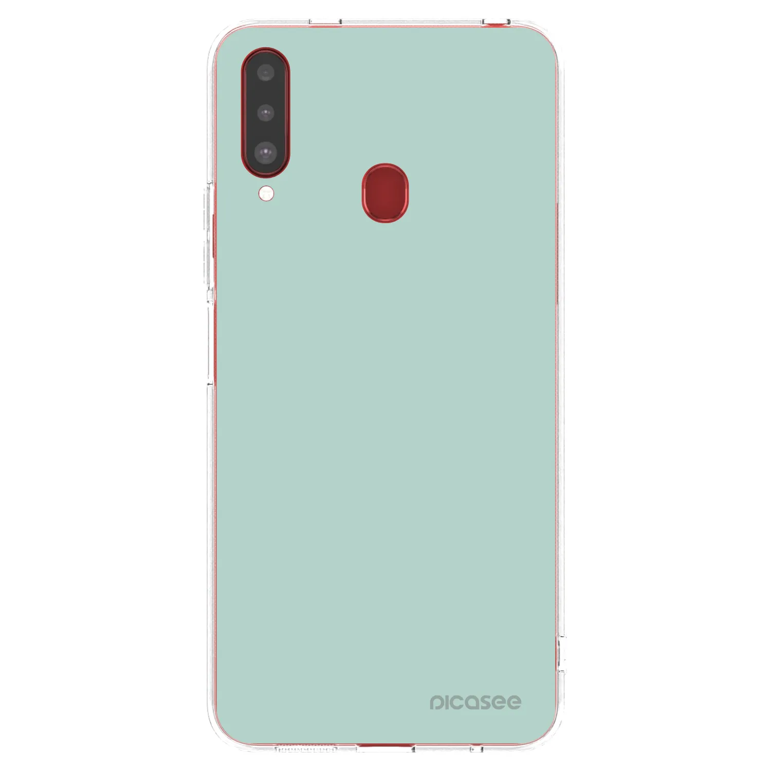 Picasee Samsung Galaxy A20s Hülle - Transparentes Silikon - Pastel Charm