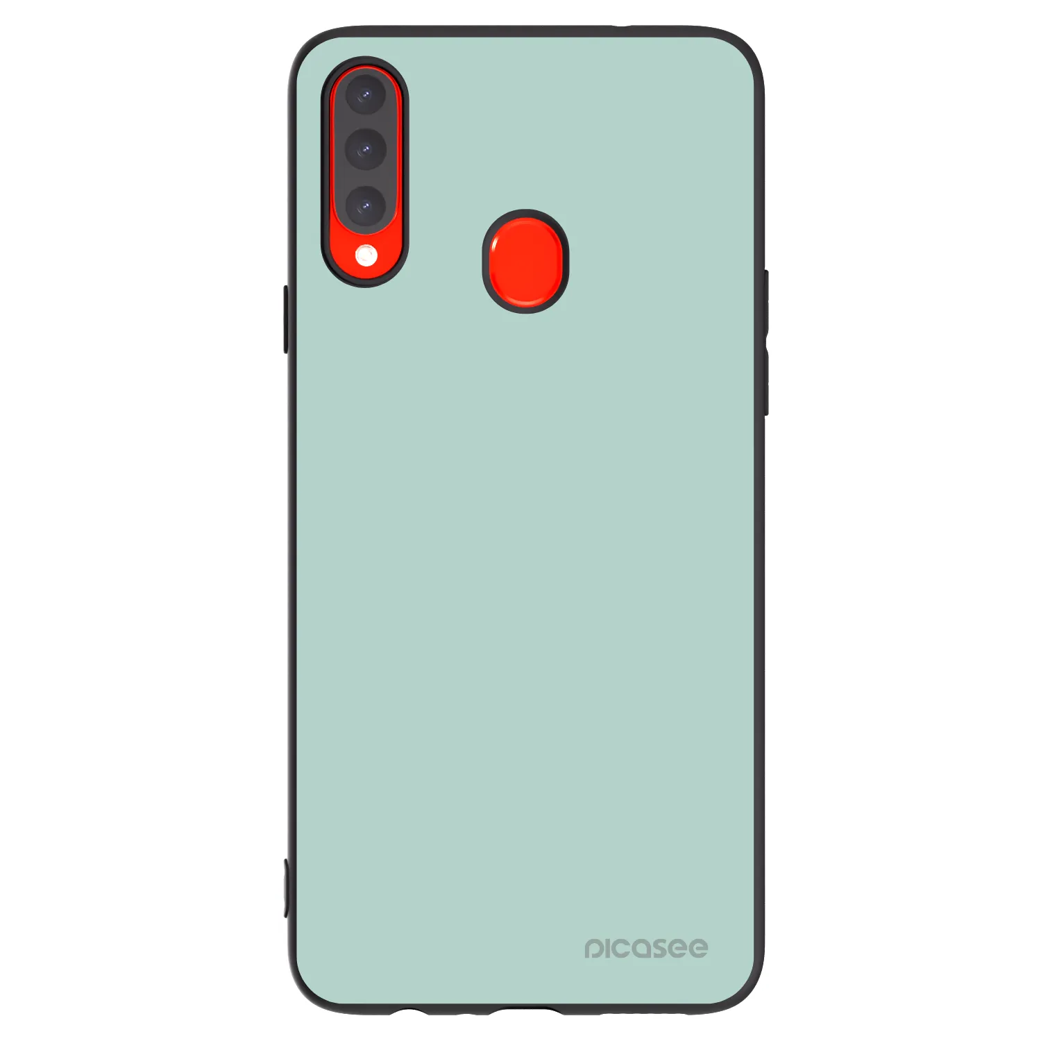 Picasee Samsung Galaxy A20s Hülle - Schwarzes Silikon - Pastel Charm