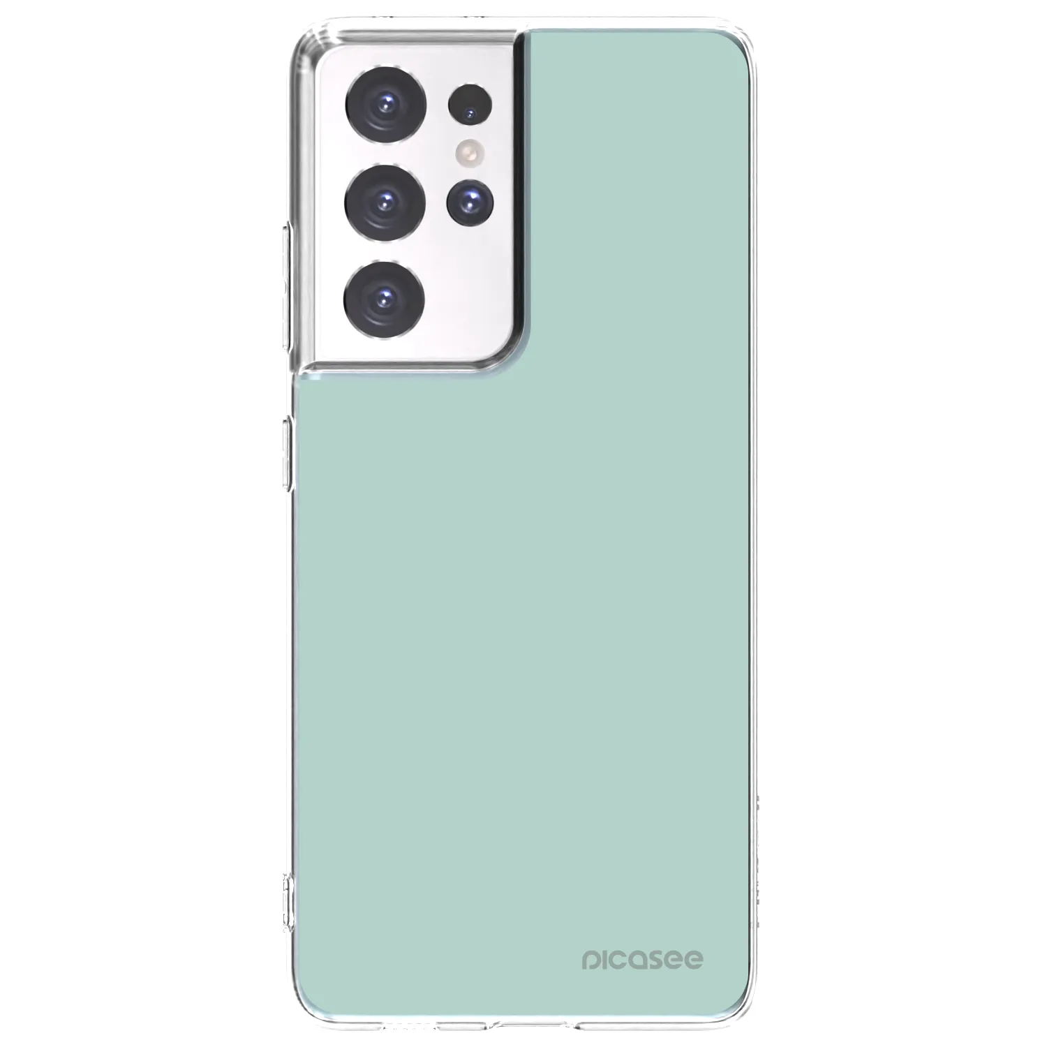 Picasee Samsung Galaxy S21 Ultra 5G G998B Hülle - Transparentes Silikon - Pastel Charm