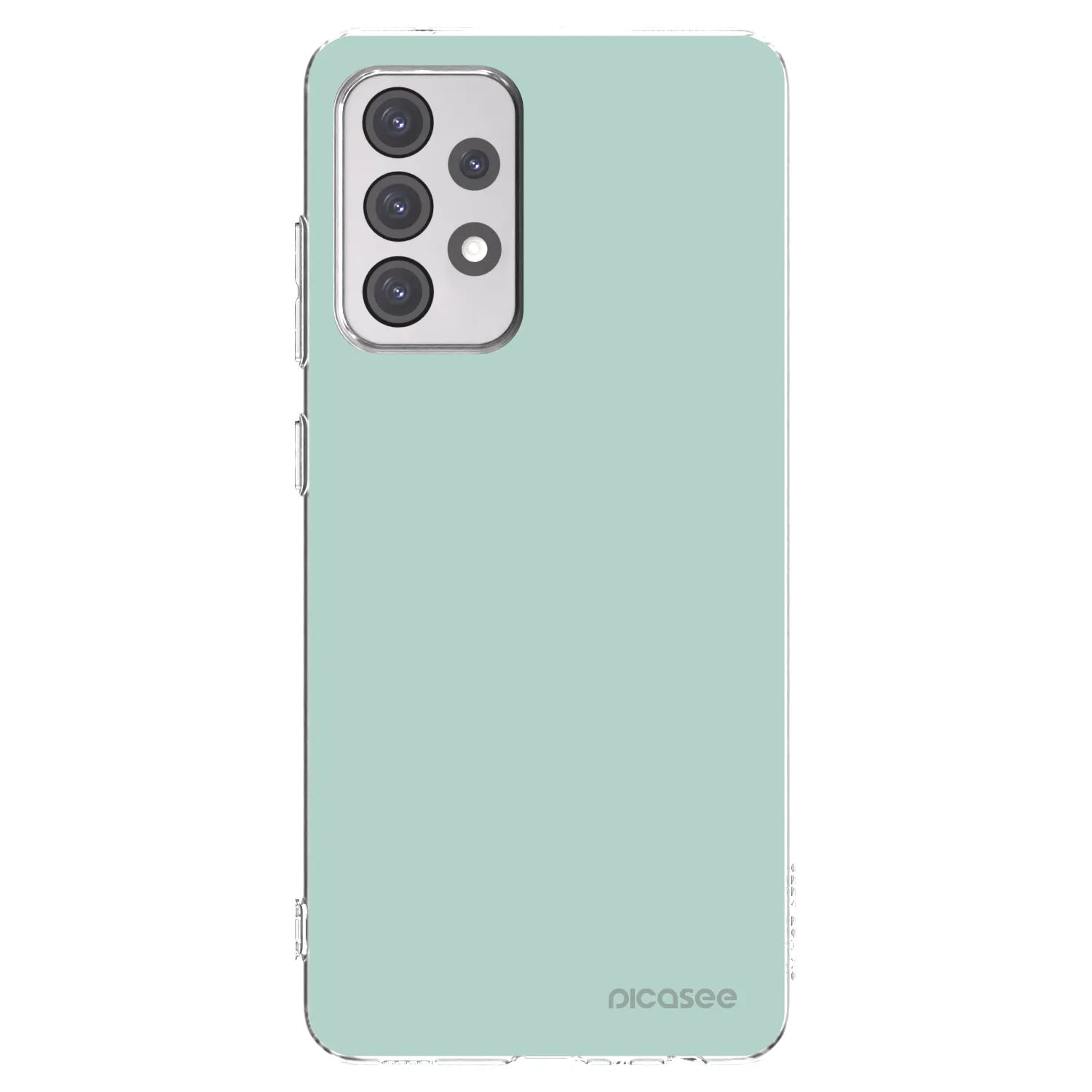 Picasee Samsung Galaxy A52 5G A525F Hülle - Transparentes Silikon - Pastel Charm