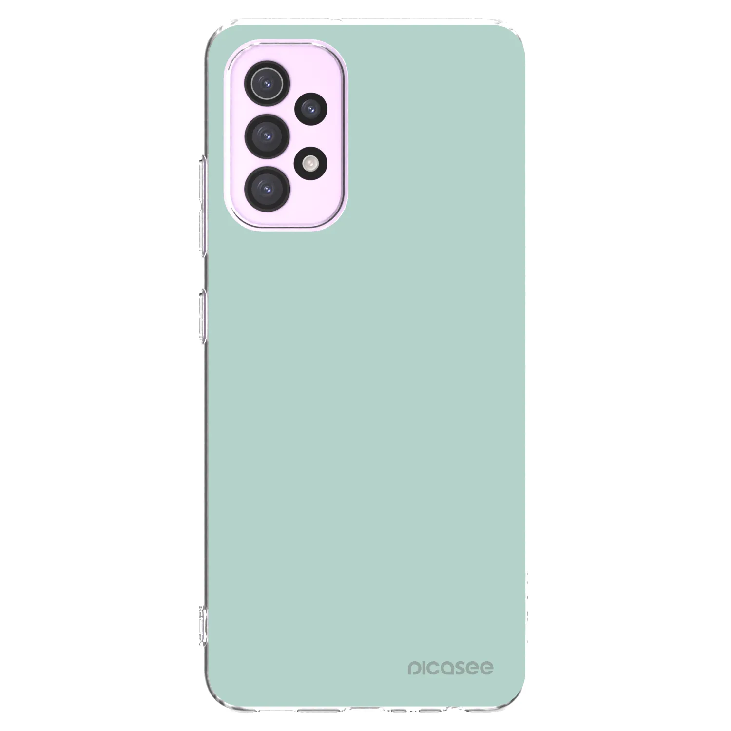 Picasee Samsung Galaxy A32 5G A326B Hülle - Transparentes Silikon - Pastel Charm