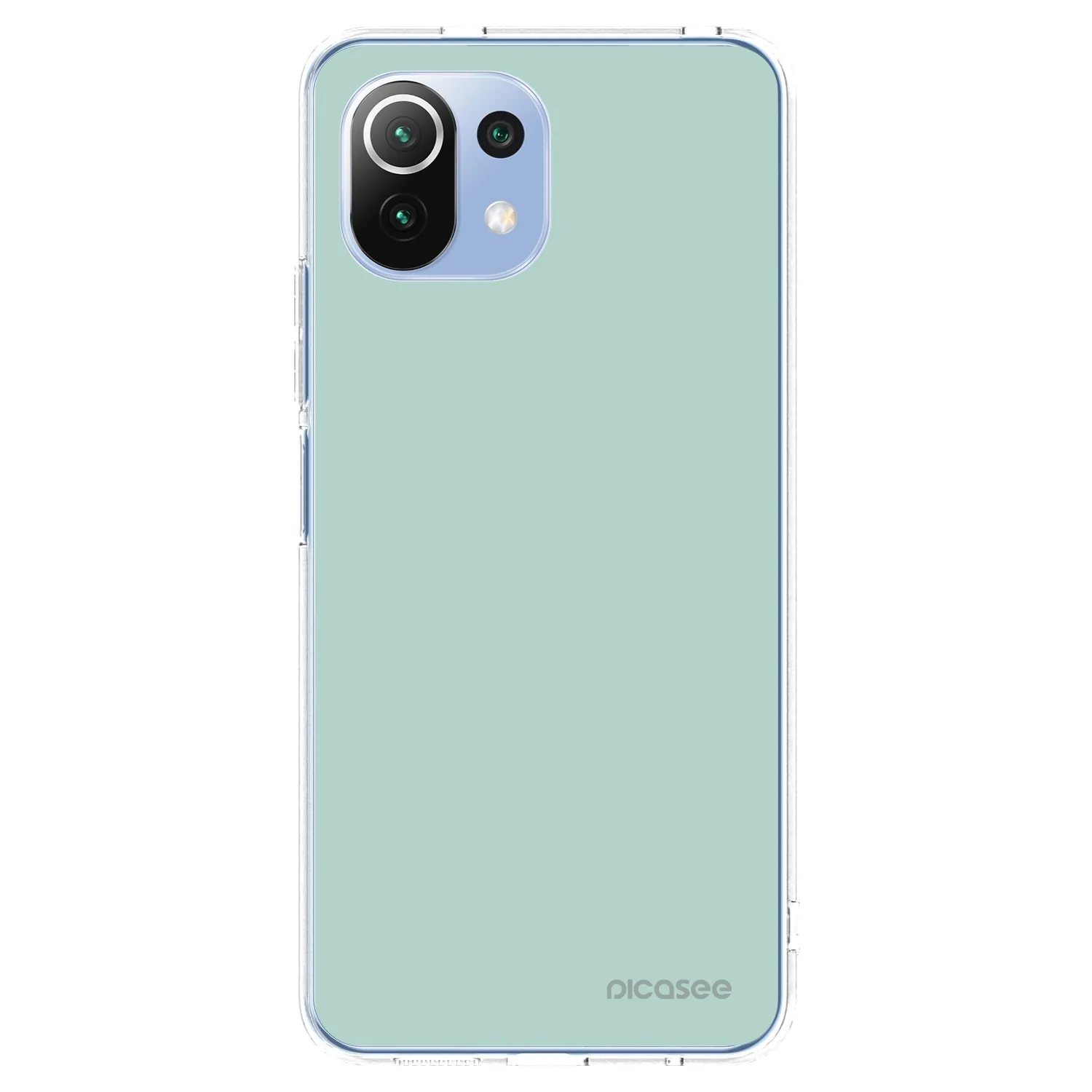 Picasee Xiaomi Mi 11 Lite Hülle - Transparentes Silikon - Pastel Charm