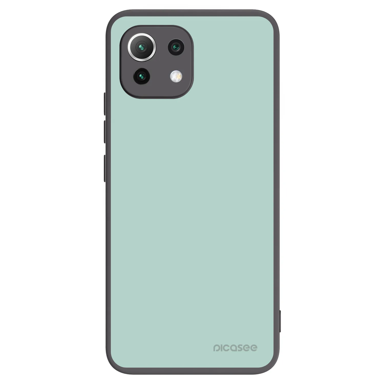 Picasee Xiaomi Mi 11 Lite Hülle - Schwarzes Silikon - Pastel Charm