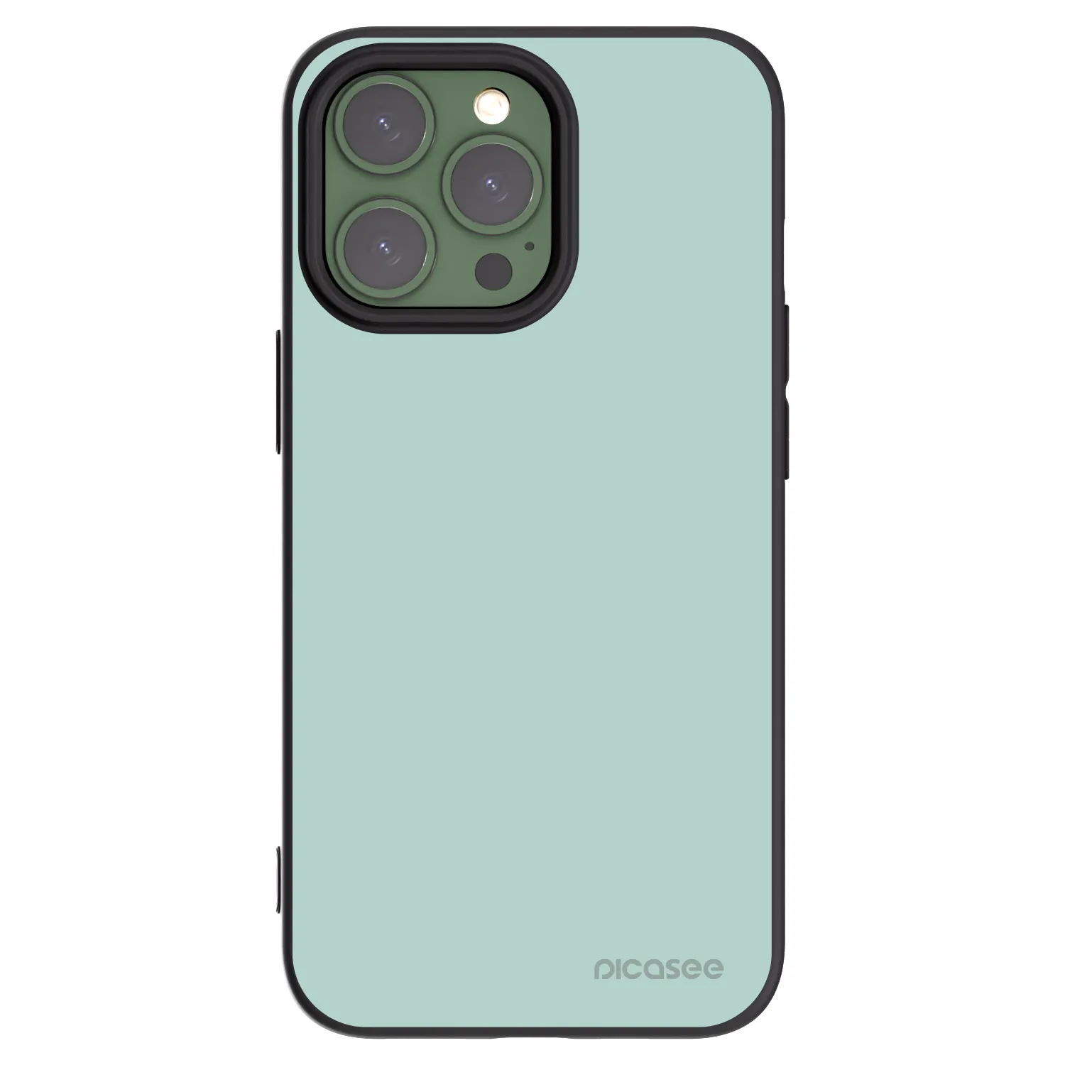 Picasee Apple iPhone 13 Pro Hülle - Schwarzes Silikon - Pastel Charm