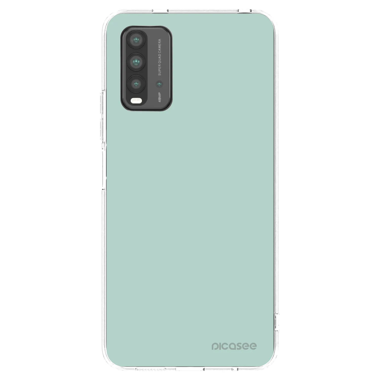 Picasee Xiaomi Redmi 9T Hülle - Transparentes Silikon - Pastel Charm