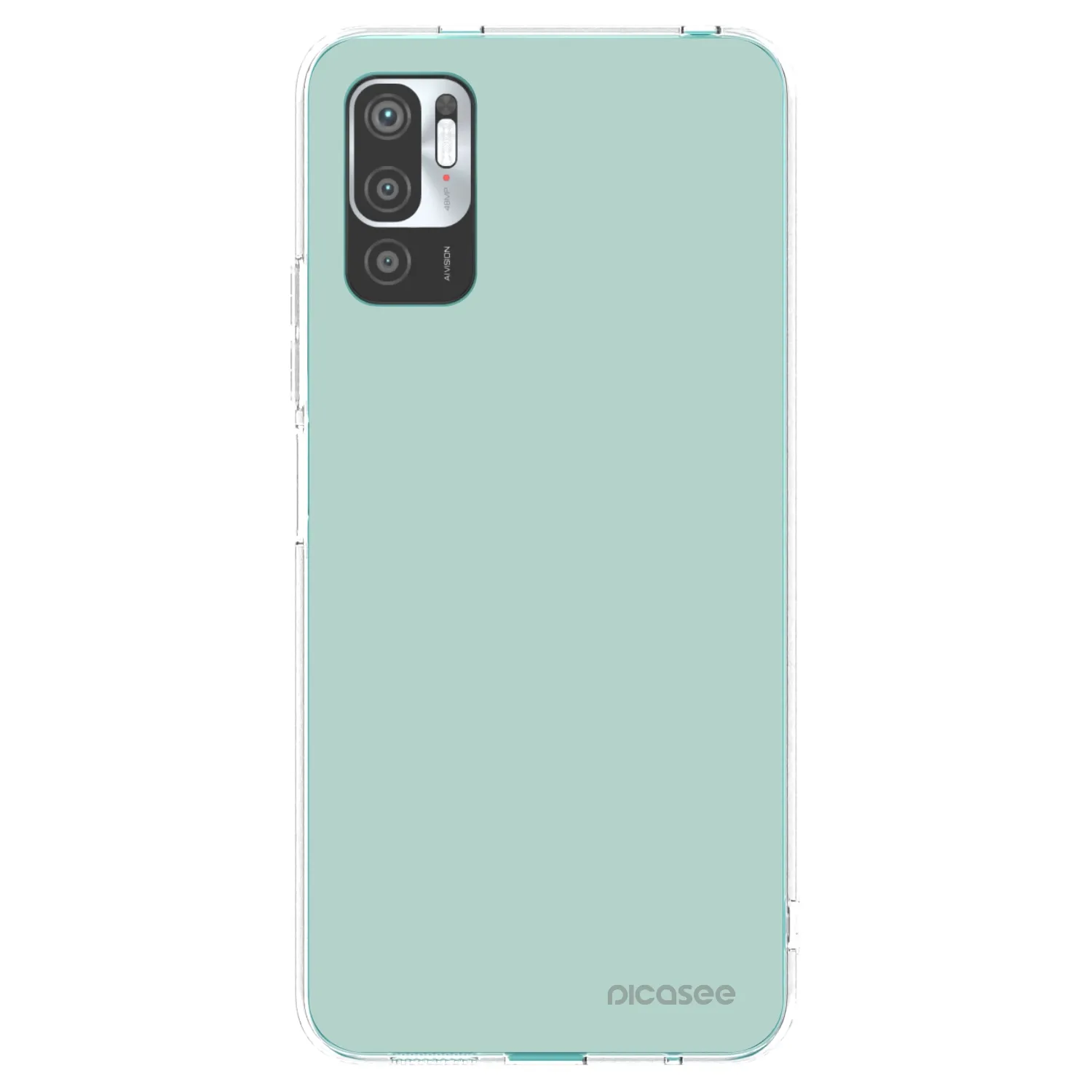 Picasee Xiaomi Redmi Note 10 5G Hülle - Transparentes Silikon - Pastel Charm