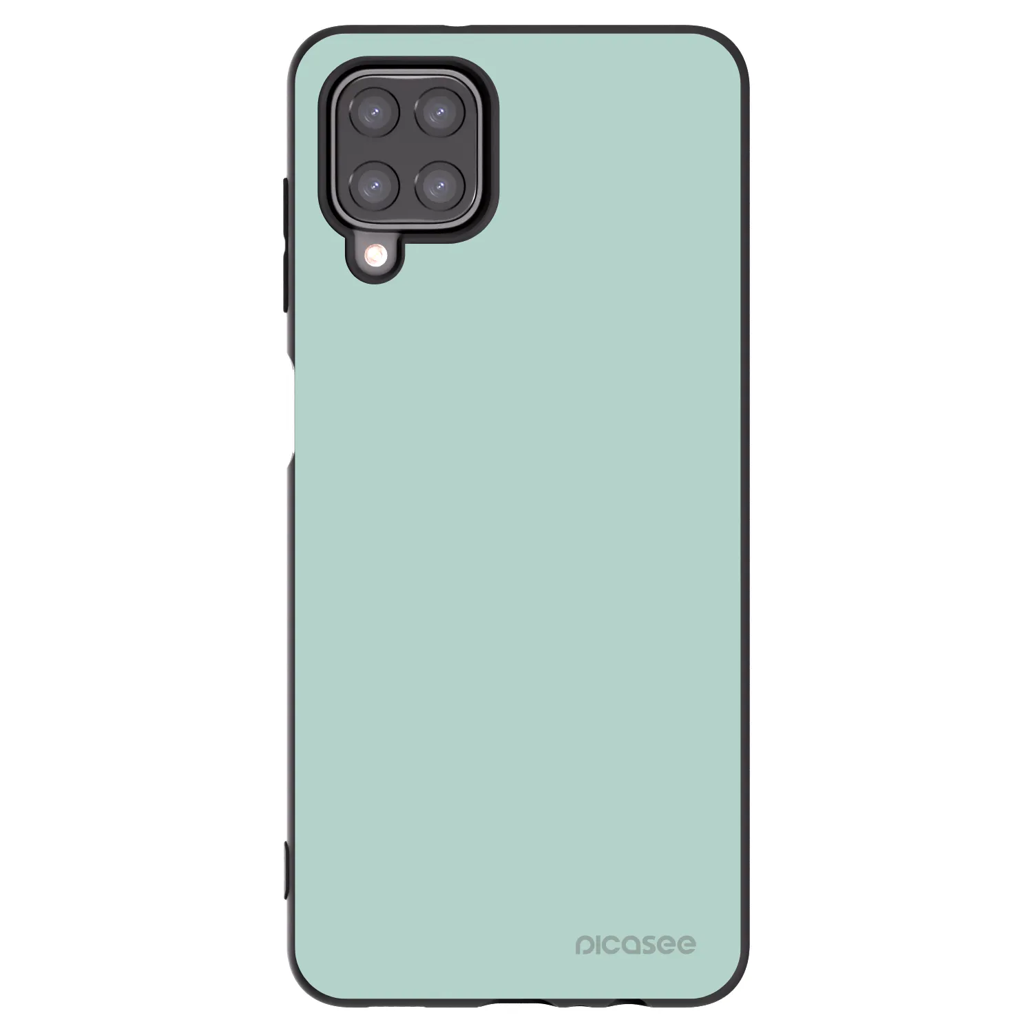 Picasee Samsung Galaxy M12 M127F Hülle - Schwarzes Silikon - Pastel Charm