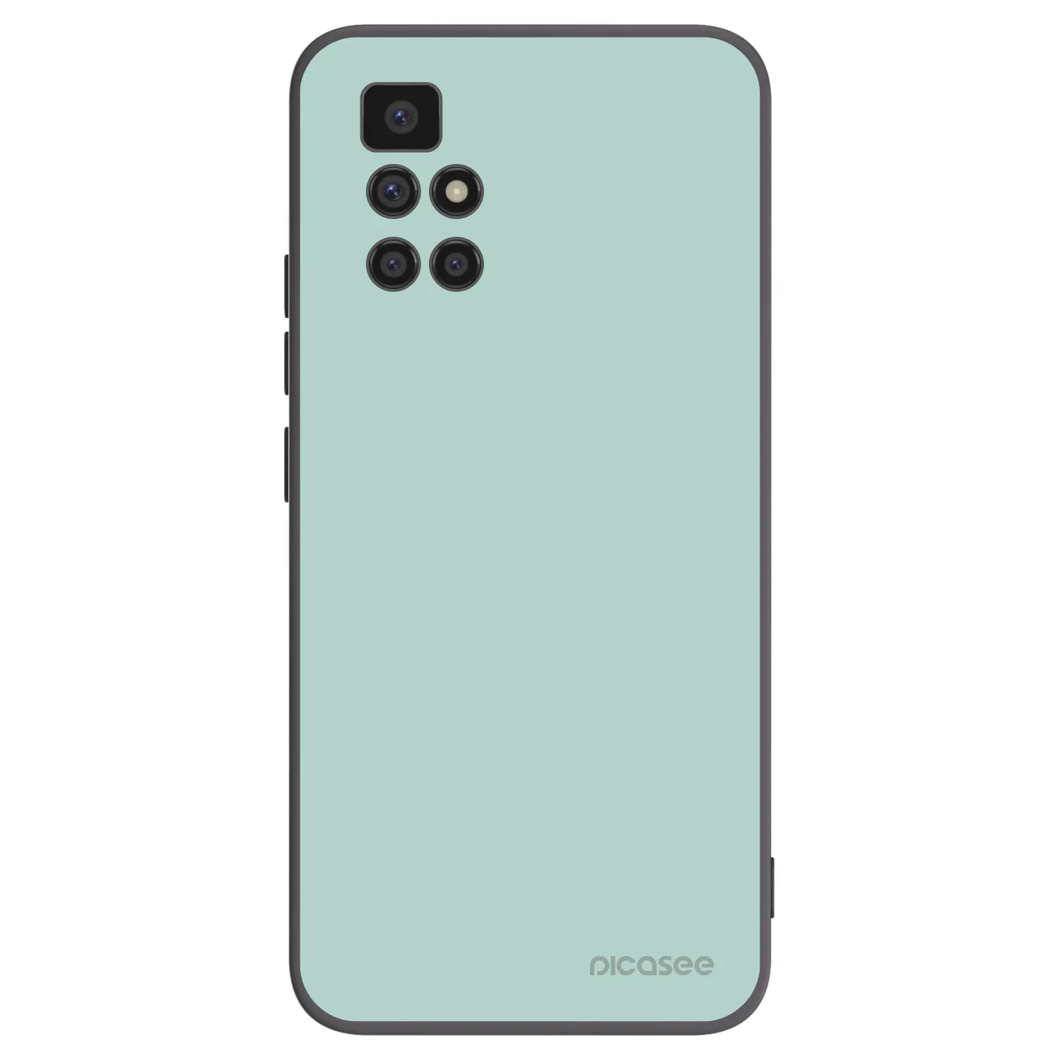 Picasee Xiaomi Redmi 10 Hülle - Schwarzes Silikon - Pastel Charm