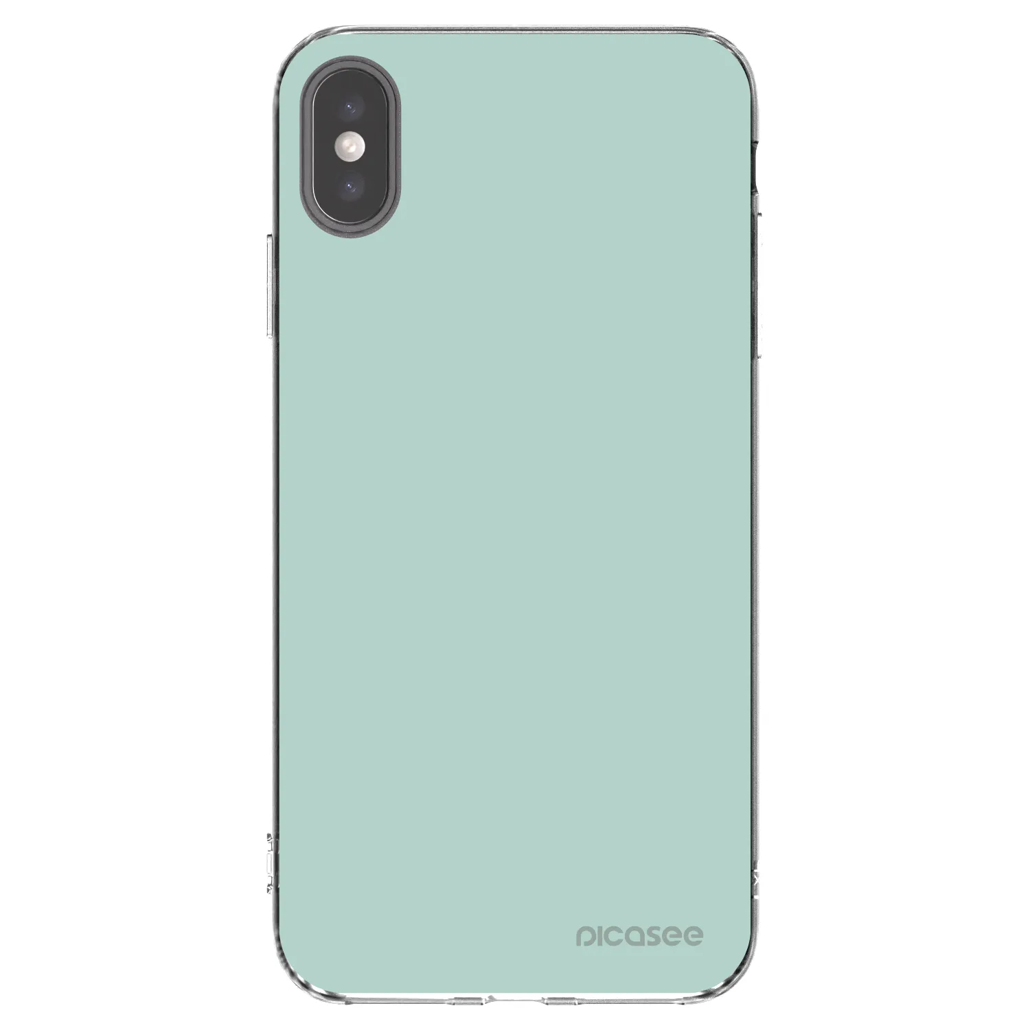 Picasee Apple iPhone XS Max Hülle - Transparentes Silikon - Pastel Charm