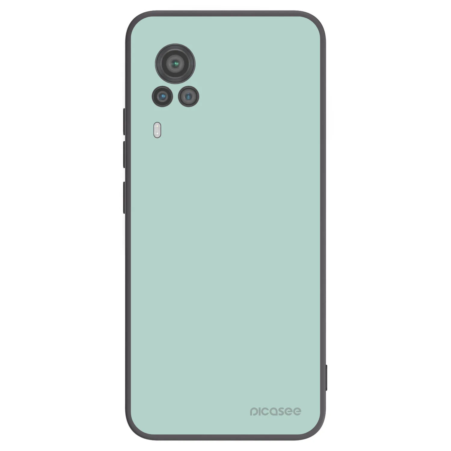 Picasee Vivo X60 Pro 5G Hülle - Schwarzes Silikon - Pastel Charm