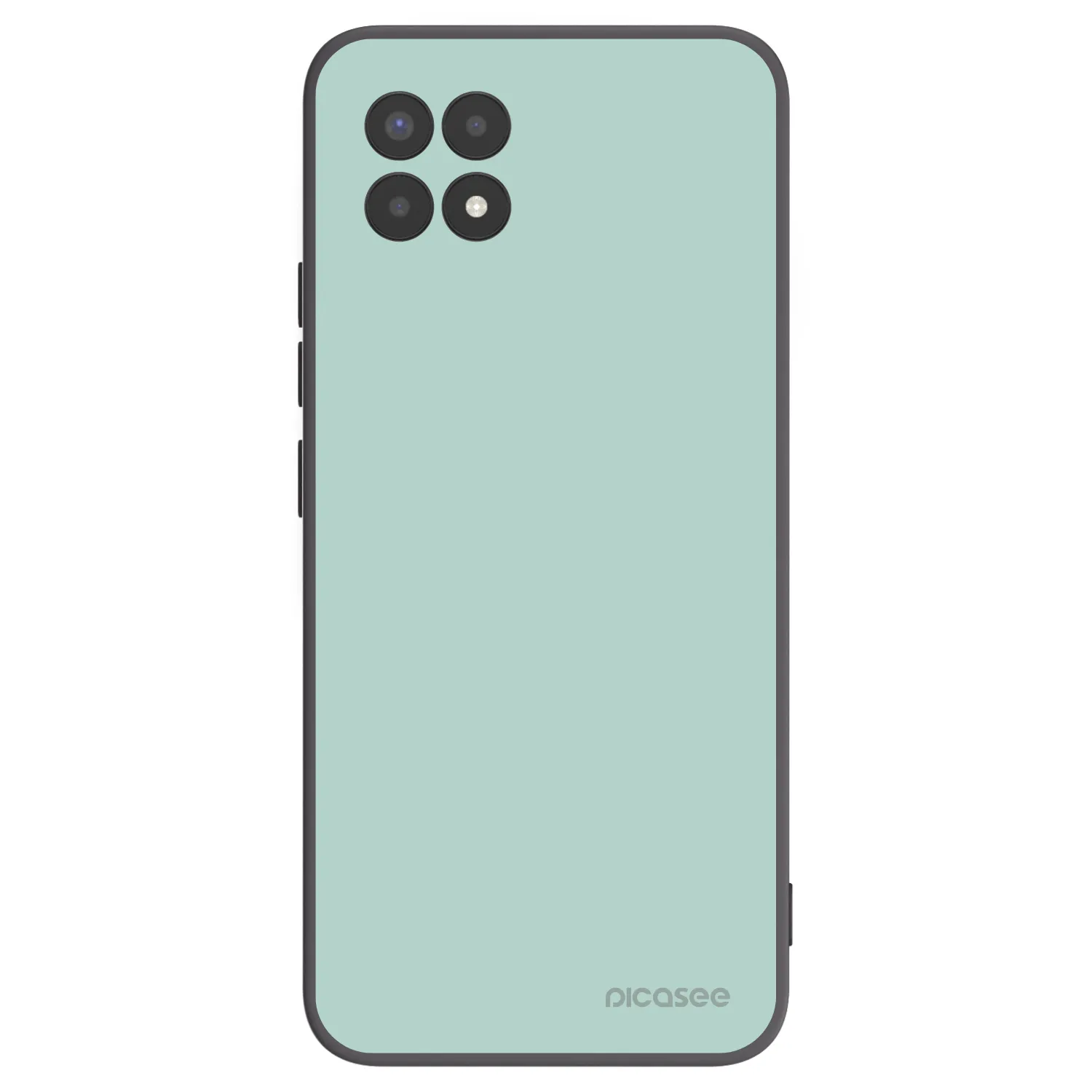 Picasee Realme 8i Hülle - Schwarzes Silikon - Pastel Charm