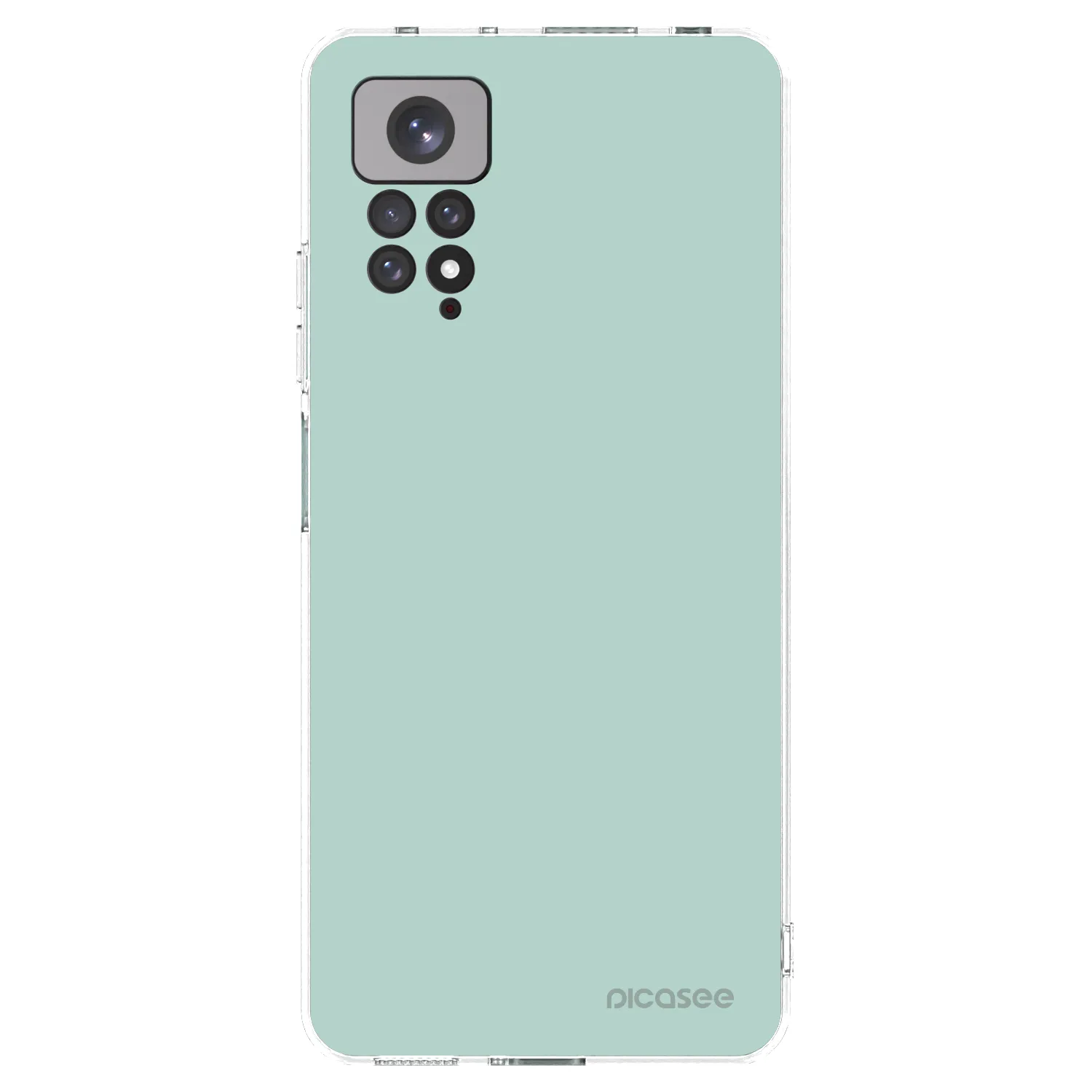 Picasee Xiaomi Redmi Note 11 Hülle - Transparentes Silikon - Pastel Charm