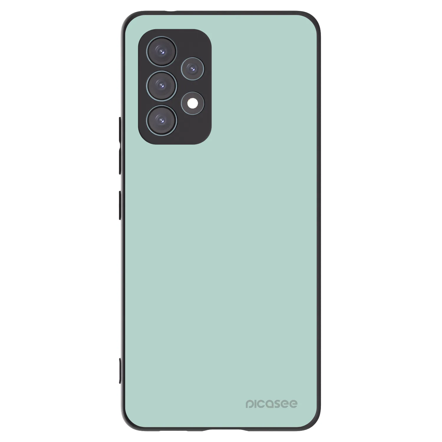 Picasee Samsung Galaxy A53 5G A536 Hülle - Schwarzes Silikon - Pastel Charm