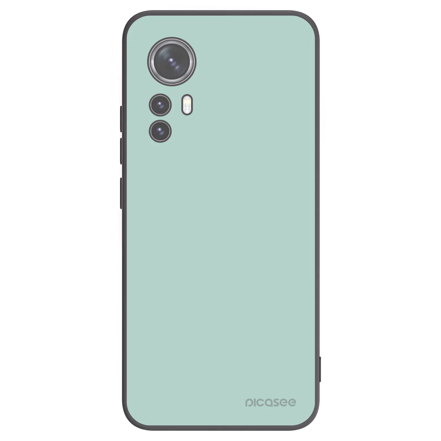 Picasee Xiaomi 12 Hülle - Schwarzes Silikon - Pastel Charm