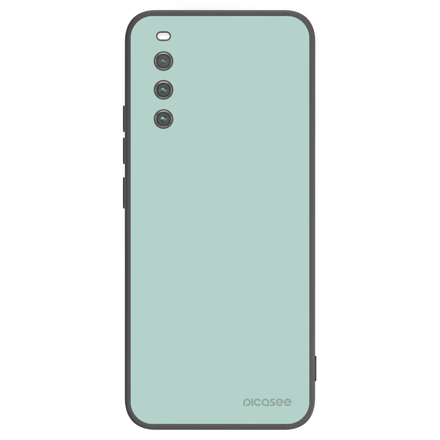 Picasee Sony Xperia 10 IV 5G Hülle - Schwarzes Silikon - Pastel Charm