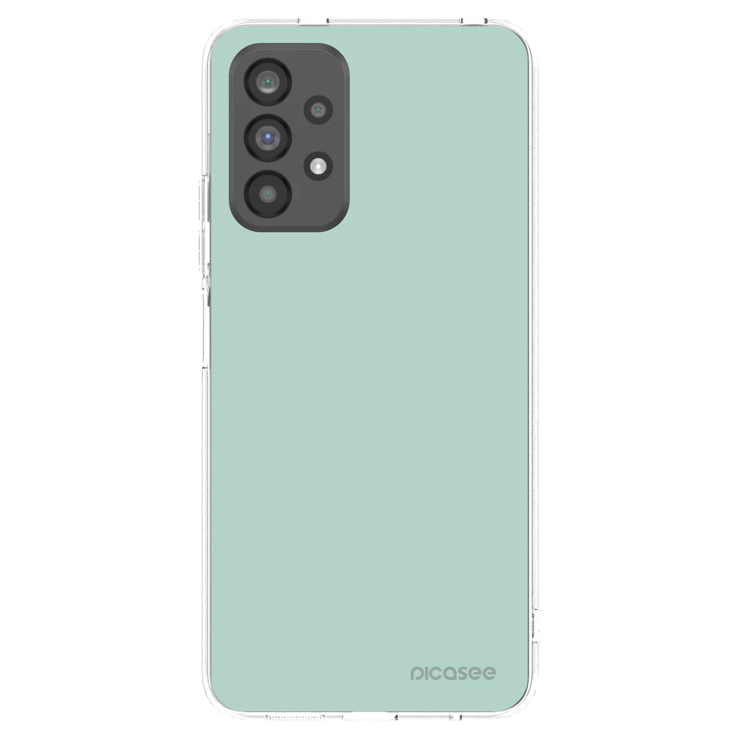 Picasee Samsung Galaxy A73 5G Hülle - Transparentes Silikon - Pastel Charm