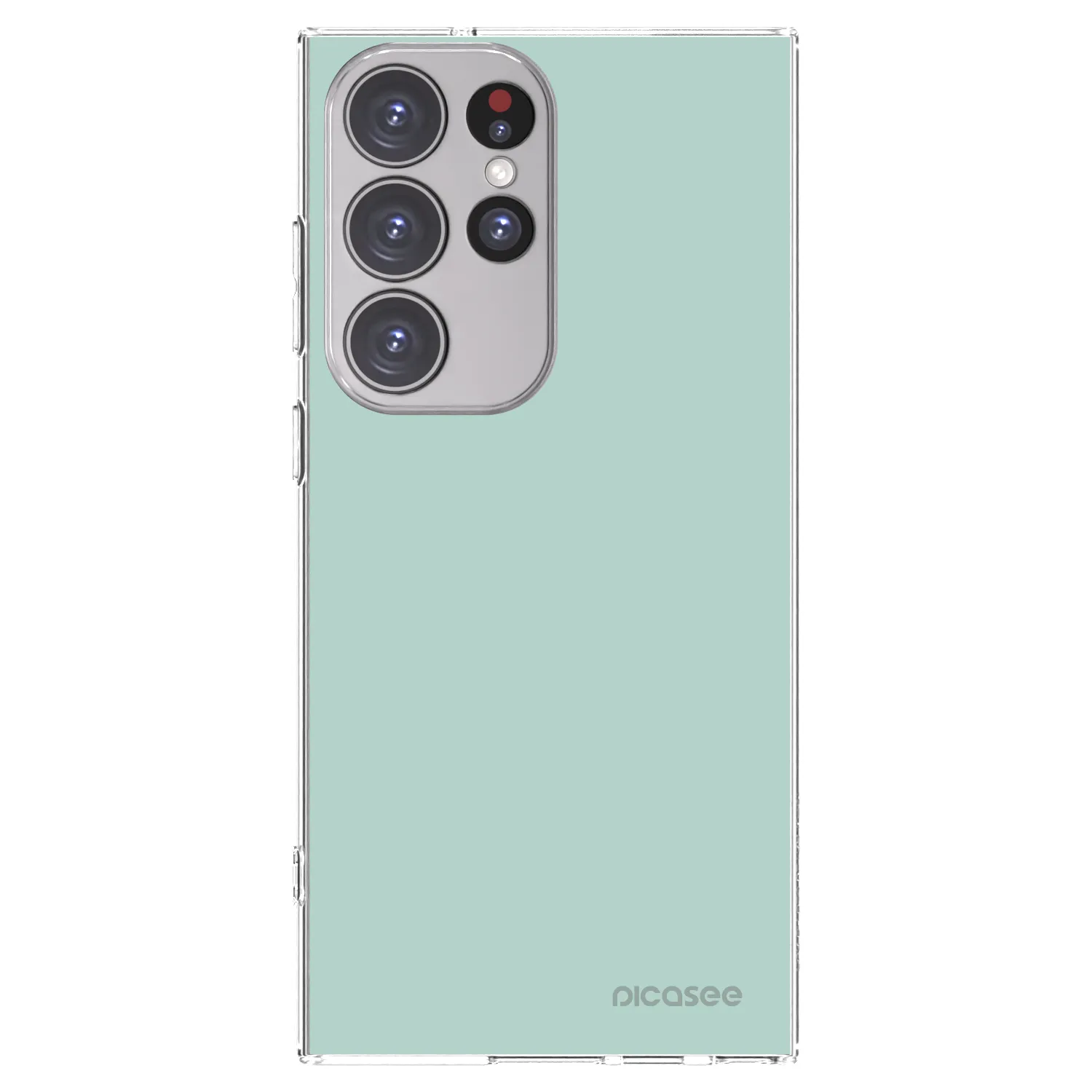 Picasee Samsung Galaxy S23 Ultra 5G Hülle - Transparentes Silikon - Pastel Charm