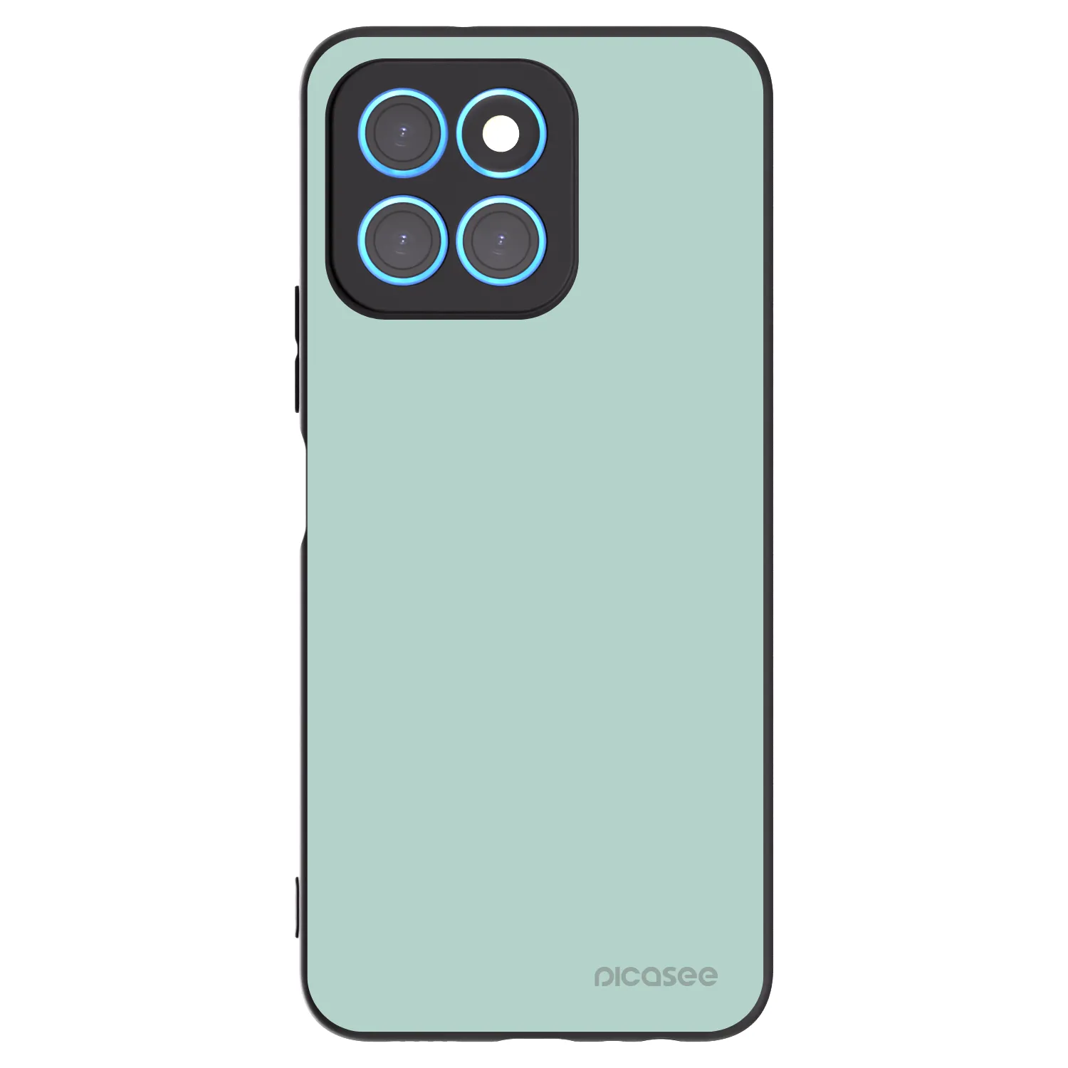Picasee Honor X8 5G Hülle - Schwarzes Silikon - Pastel Charm