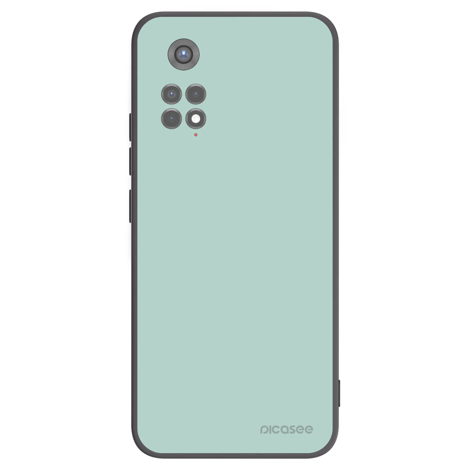 Picasee Xiaomi Redmi Note 11S 5G Hülle - Schwarzes Silikon - Pastel Charm