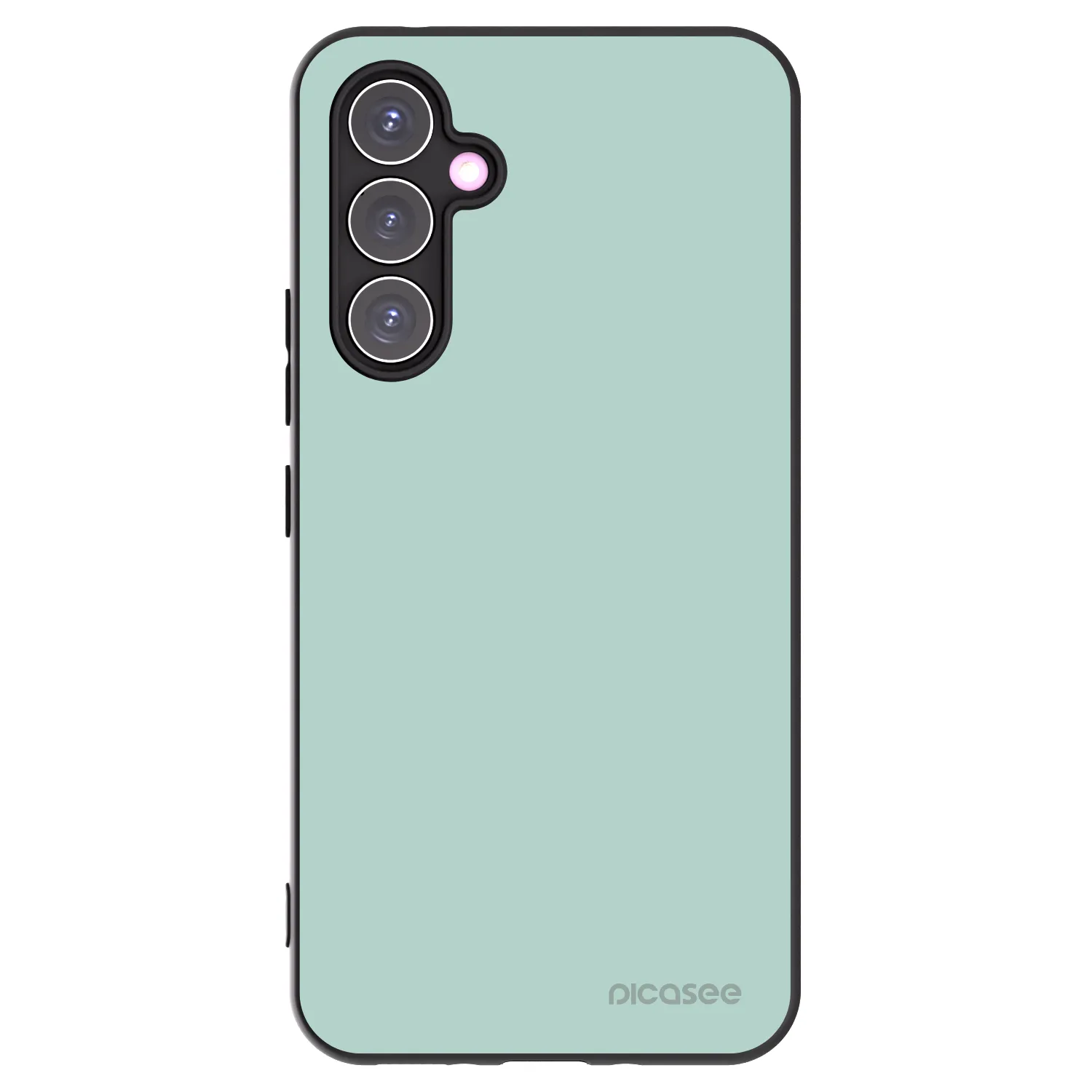 Picasee Samsung Galaxy A54 5G A546B Hülle - Schwarzes Silikon - Pastel Charm