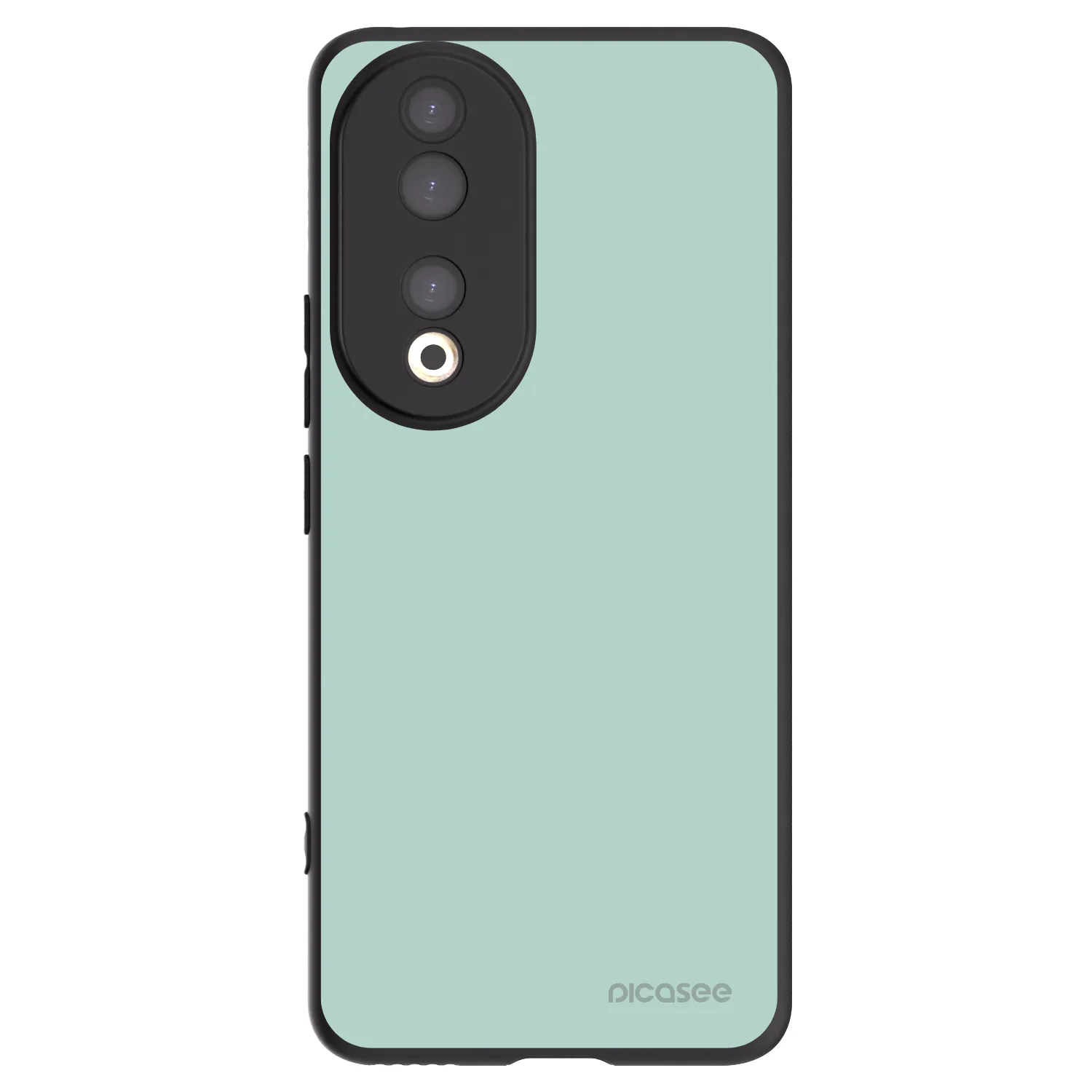 Picasee Honor 90 5G Hülle - Schwarzes Silikon - Pastel Charm