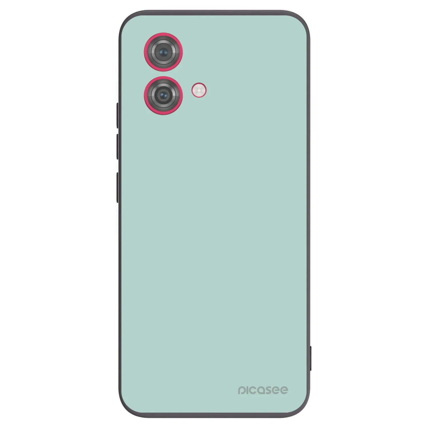 Picasee Motorola Moto G84 5G Hülle - Schwarzes Silikon - Pastel Charm
