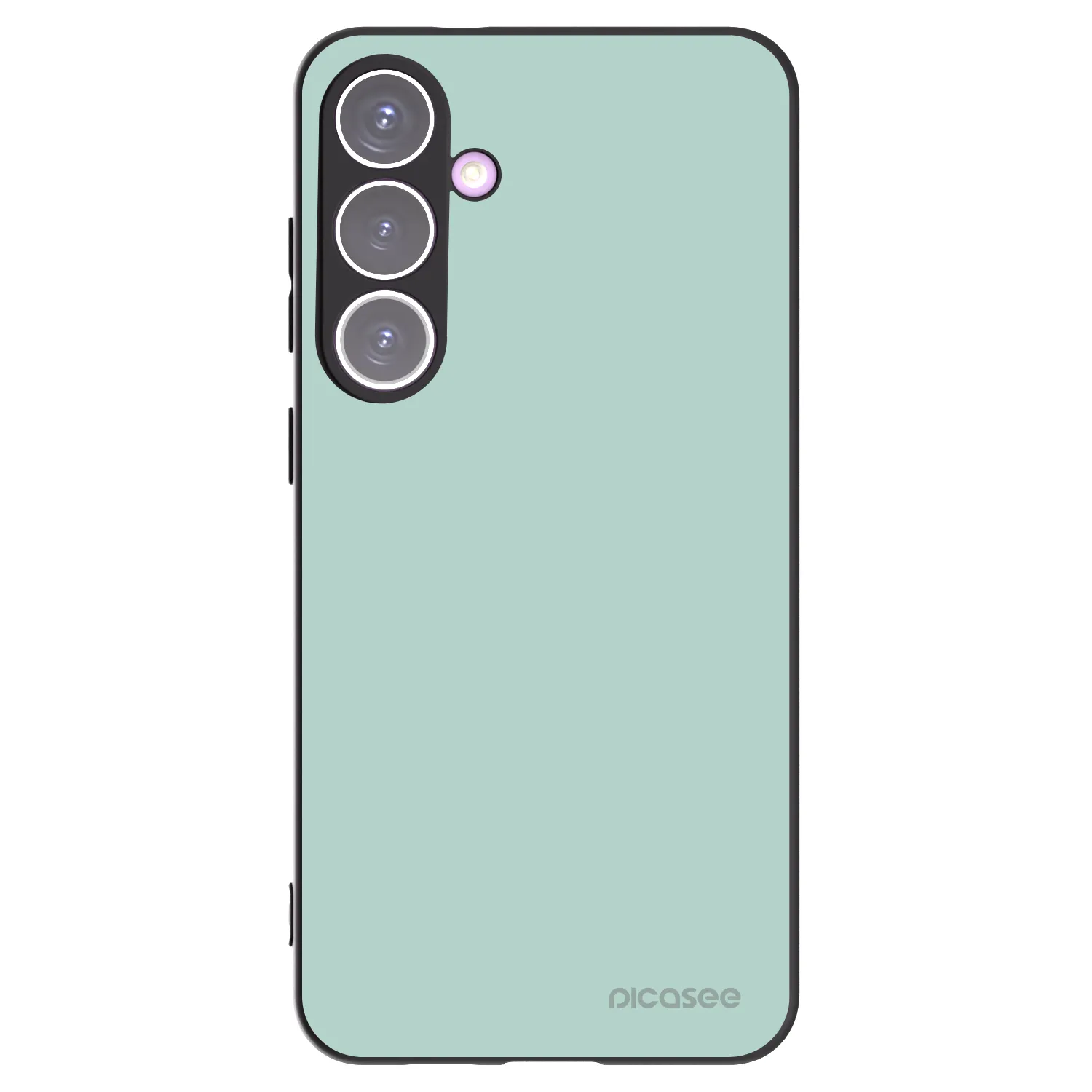 Picasee Samsung Galaxy S24+ S926B 5G Hülle - Schwarzes Silikon - Pastel Charm
