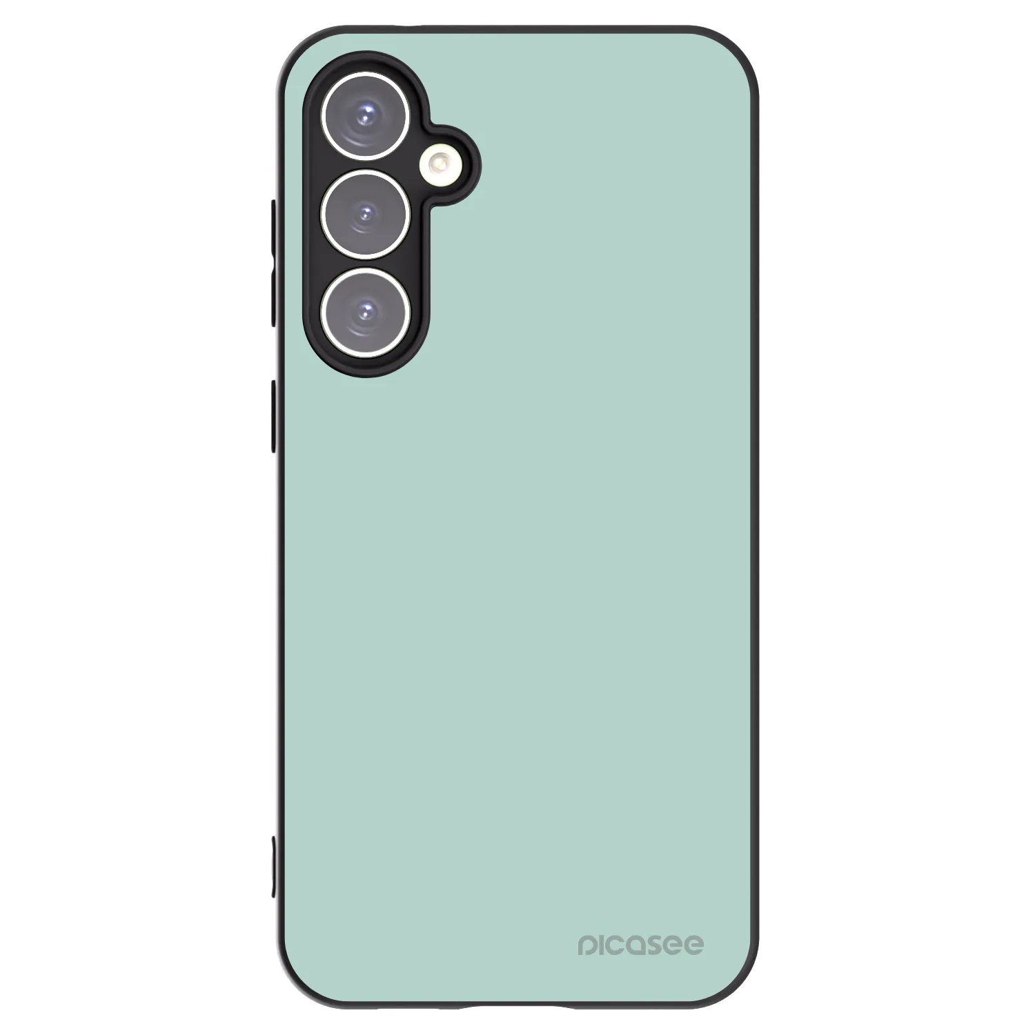 Picasee Samsung Galaxy S23 FE S711B Hülle - Schwarzes Silikon - Pastel Charm