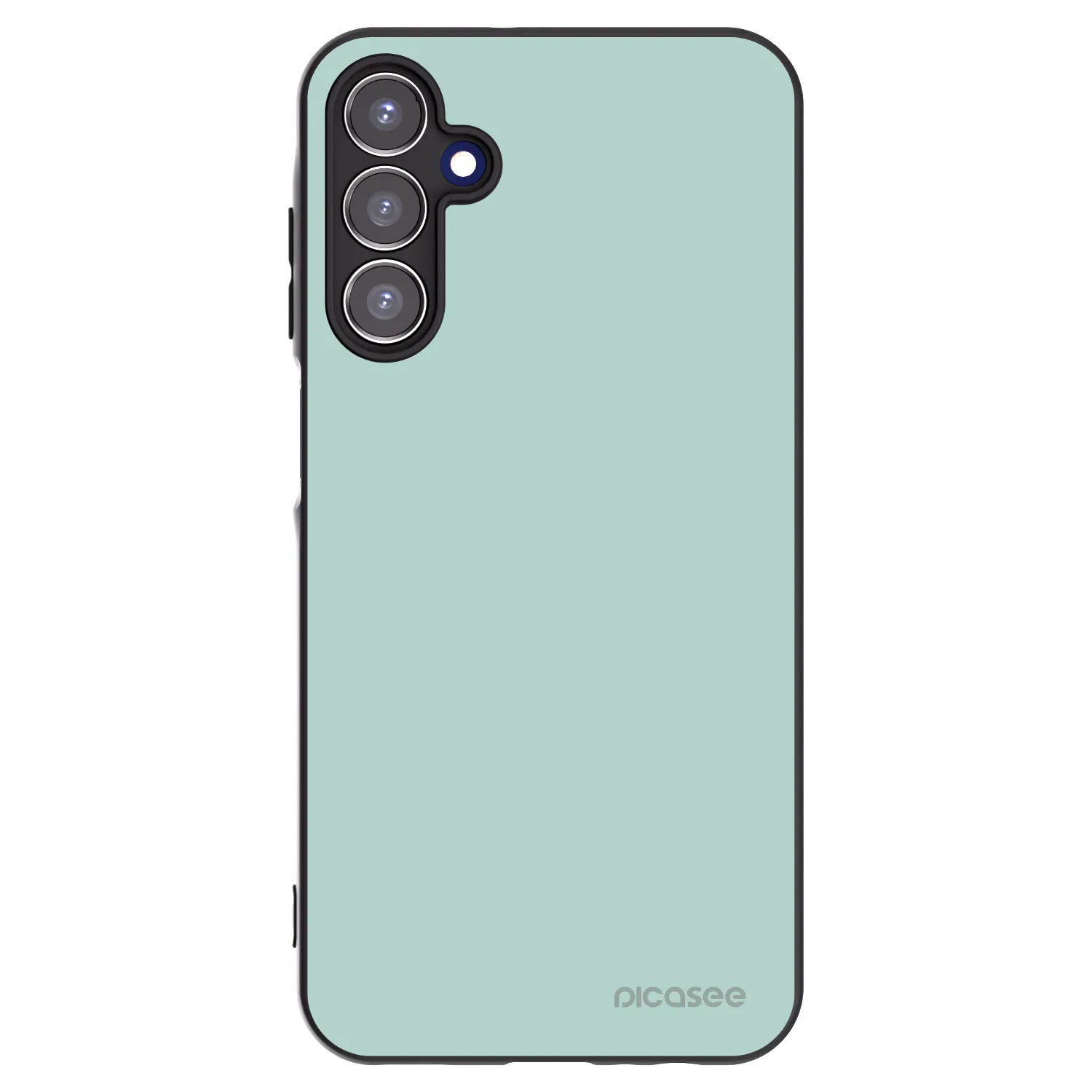 Picasee Samsung Galaxy A15 A155F 4G Hülle - Schwarzes Silikon - Pastel Charm